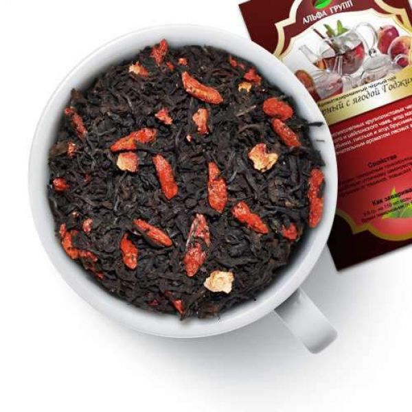Чай чёрный «Горный с ягодой Годжи»