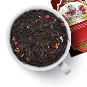 Чай чёрный «Земляника со сливками» (1 сорт)