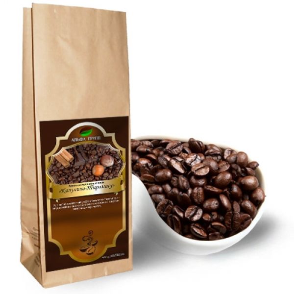 Кофе в зёрнах «Капучино-Тирамису», ароматизированный