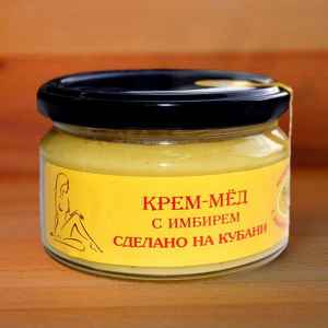 Крем-мед с Имбирём